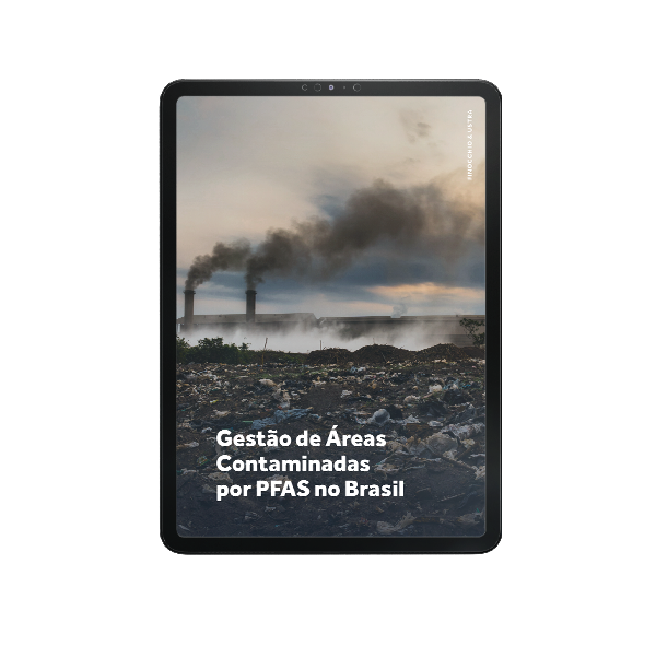 E-book | Gestão de Áreas Contaminadas por PFAS no Brasil